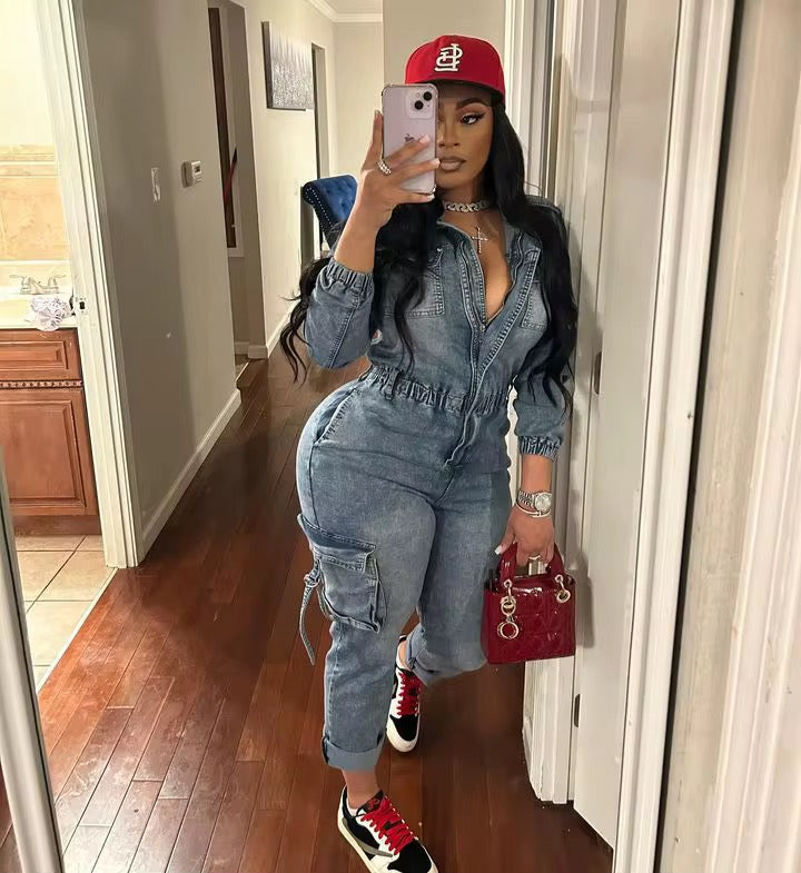 Denim Jumpsuit