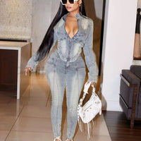 Denim Jacket & Pants Set
