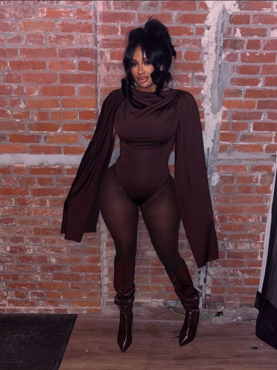 Brown Jumpsuit